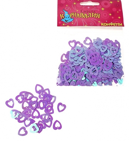 конфетти сердечки рамки