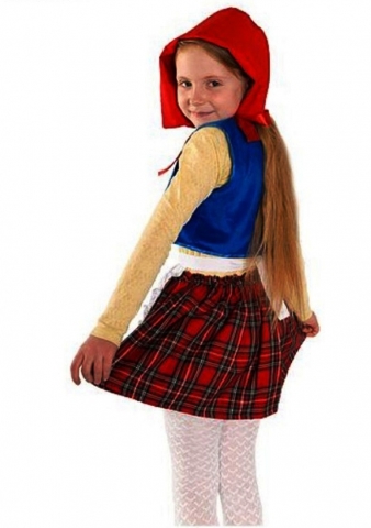костюм красной шапочки для девочки 7 лет