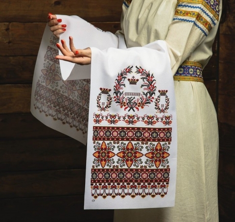венчальный рушник с венцами фото sale-svadba.ru