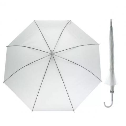 зонт трость белый