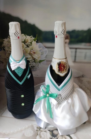 костюмы на свадебное шампанское тиффани фото