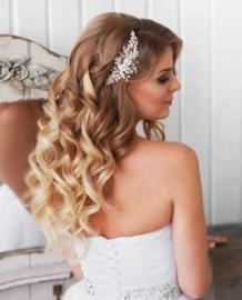Прическа на свадьбу - украшение для волос &quot;Лира&quot;  001195