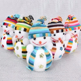 Снеговички новогодние игрушки 300424 снеговичок фото