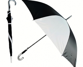 зонт черно-белый купить