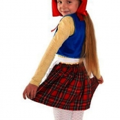 костюм красной шапочки для девочки 7 лет
