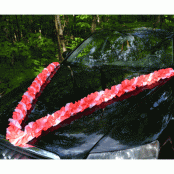 лента на машину фрко-розовая фото