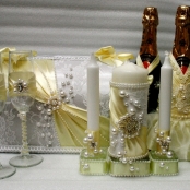 свадебный набор айвори фото