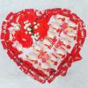 Буке-сердце из конфет и мыльных ароматных роз &quot;Розы, рафаэлки&quot; 004597