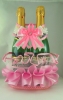 украшения для шампанского розовы фото