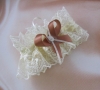 шоколаная свадебная подвязка фото