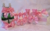 розовые свадебные аксессуары фото
