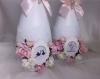 бутылки шампанского розовые на свадьбу фото