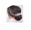 Украшение для свадебной прически Веточка &quot;Исида&quot; с перламутровыми цветами 001119